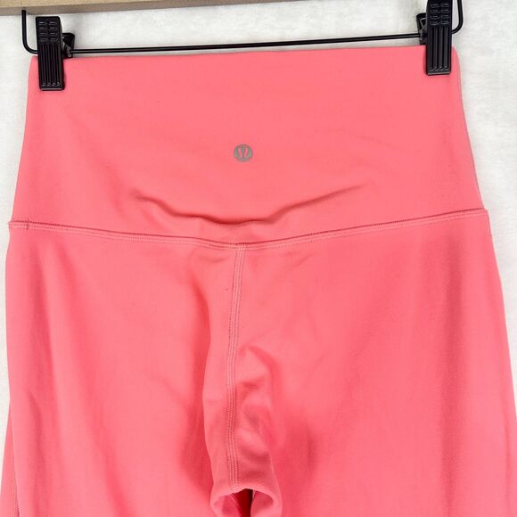 Lululemon Align High Rise Pant Legging Size 6 Raspberry Cream 25" Athletic Nulu - Picture 4 of 5